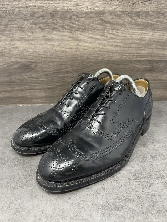 johnston and murphy men's dress shoes & Richland Cap Toe Lace-Up Shoe, Tan Full Grain, 8 Rich full Johnston & Murphy Men's Tyson